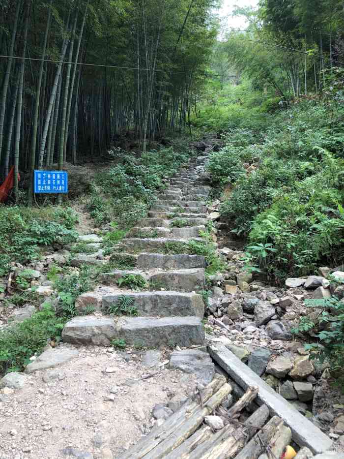 亿年火山遗址-"自驾去戴村的云石游玩,从村庄到山顶差不多.