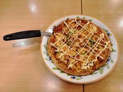 鸡肉披萨配蛋黄酱-萨莉亚意式餐厅(特力时尚汇店)