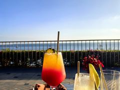 -日落吧·海景咖啡厅·餐酒吧·鸡尾酒·下午茶·乐队表演·浪漫夕阳·三亚文华东方酒店