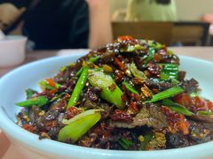 大蒜辣椒腊牛肉-小辣椒(华富店)