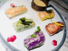 漫步花开彩虹卷-蜜桃花开·中西融合菜E&W(南长街店)