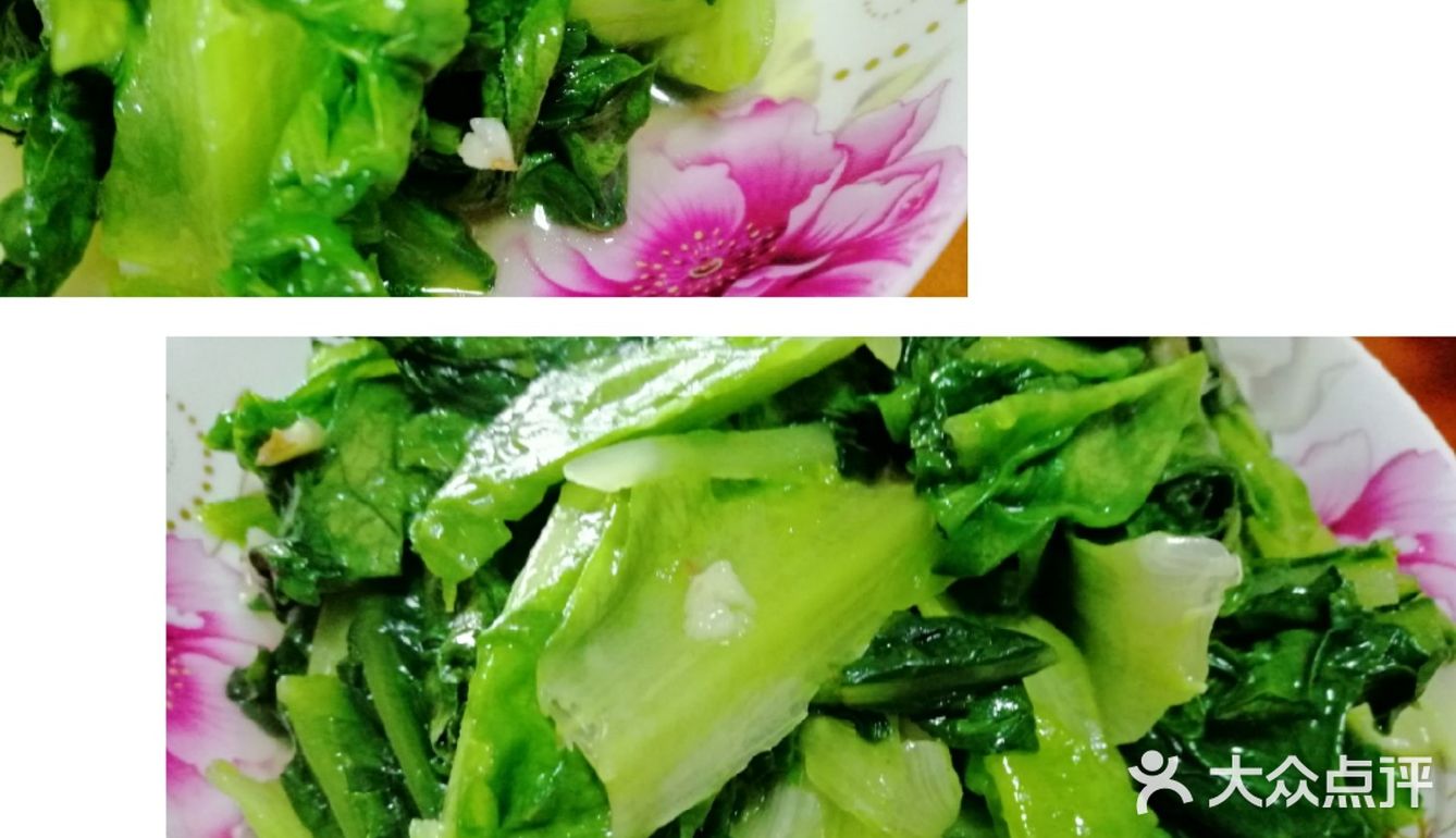 秋季的蔬菜不比春夏差，最爱香软的～清炒油麦菜！