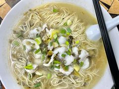 咸菜黑鱼面-梧桐面馆桐乡阿能面店(印象城店)