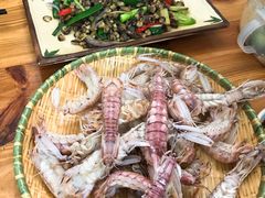 白灼皮皮虾-八方海味餐厅