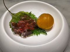 金桔鹅肝配石榴红酒冻-辛香汇·现炒川菜(淮海路百盛店)