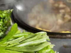 -粘豆包柴火铁锅炖