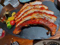 香烤猪肋排-格鲁·秀色Georgia’s Feast
