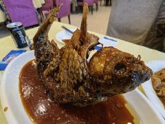罾蹦鲤鱼-奥华餐厅·老张记(台基厂店)
