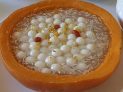 南瓜酒酿小圆子-玫瑰厅上海菜(兴国路店)