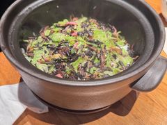 螺丝椒干菌拌饭-一坐一忘云南菜(北京skp店)