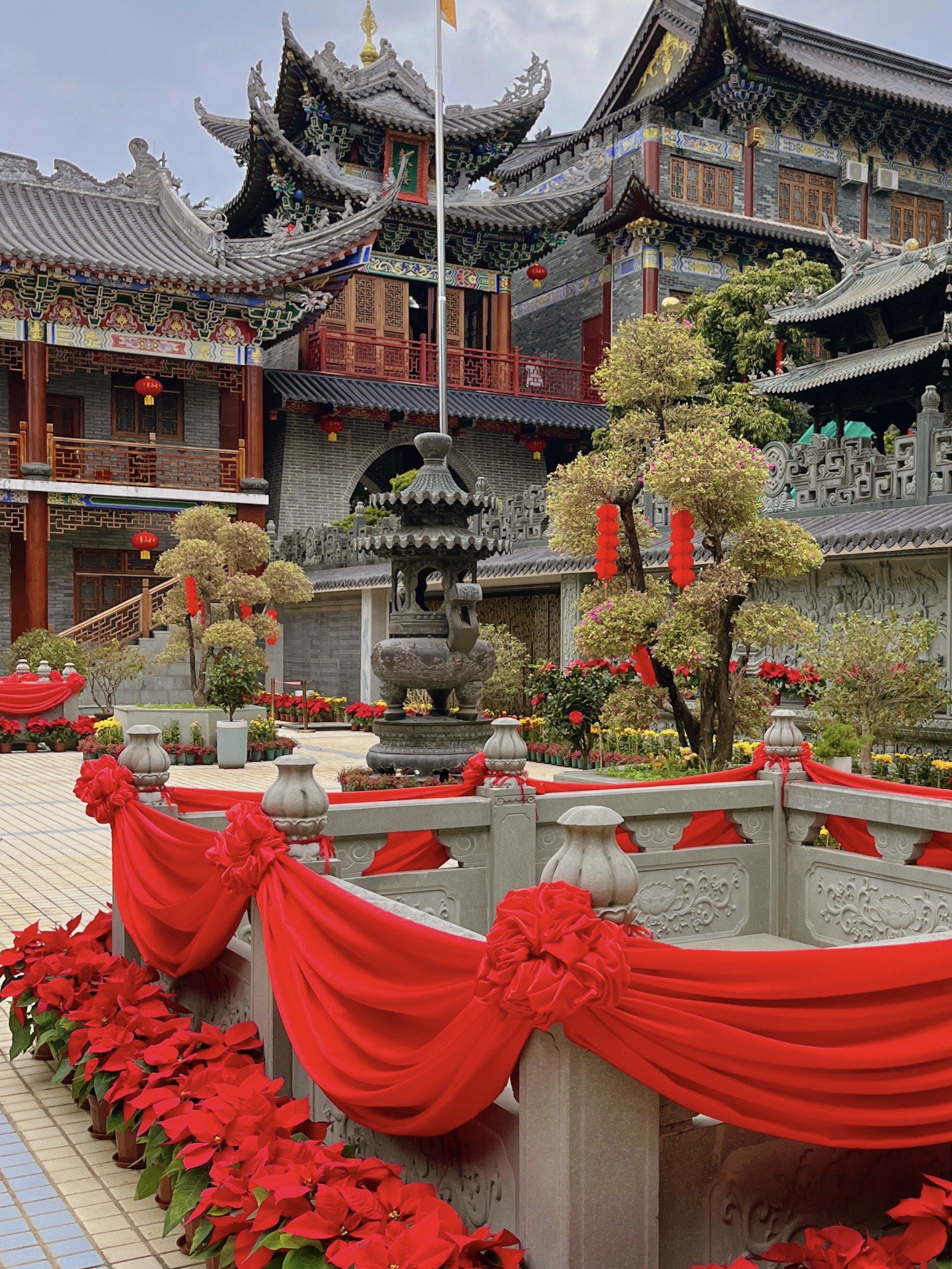 今日打卡祈福地🍊大鹏东山寺