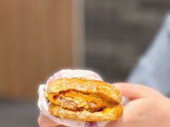 小炒肉风味麦辣鸡腿汉堡-麦当劳(健德桥得来速店)