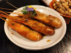 熟醉沼虾-三酉星·枫·山風与野菜(上海总店)