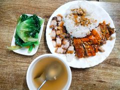 烧肉拼烧鸭-煲煲香快餐(南京路店)