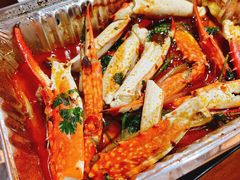 锡纸麻辣蟹钳-丹东特色烤肉(学府路一部店)