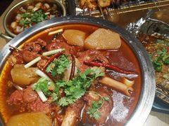 -街角等你.大连海鲜烧烤.经典铁板海鲜串(西安路店)