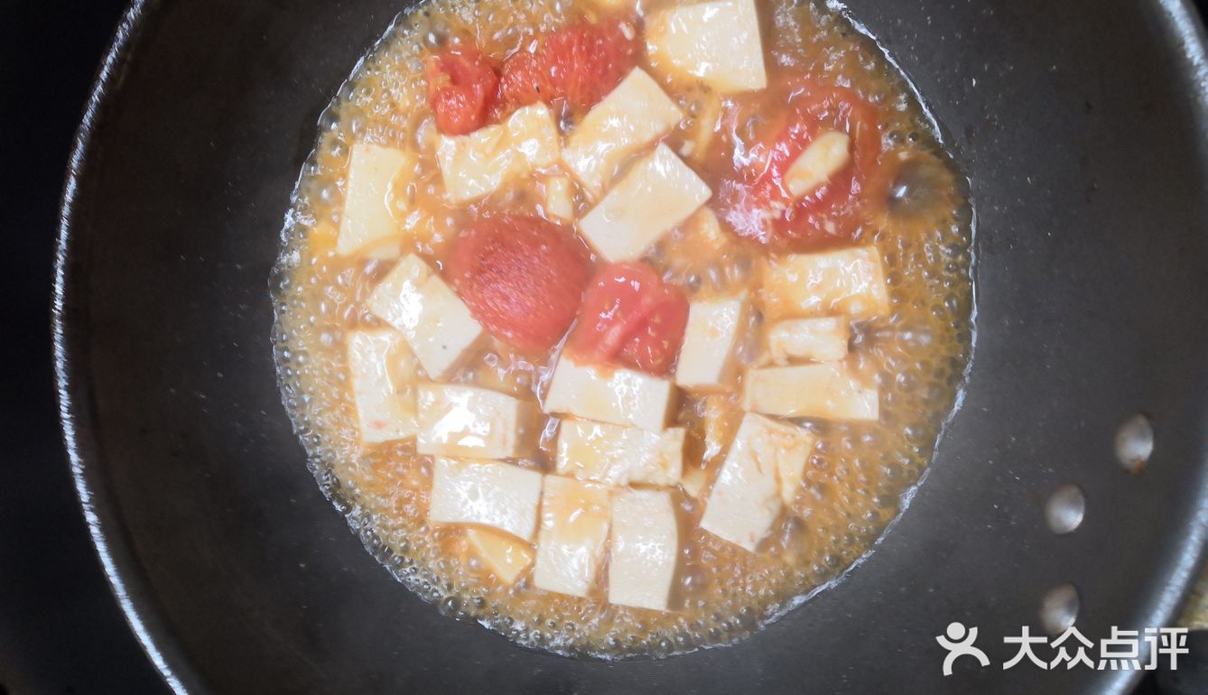 浪费米饭 酸酸开胃的番茄豆腐