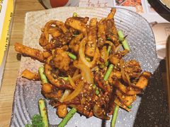 麻辣鱿鱼-冰川延边料理·炭烤串(原小木屋店)