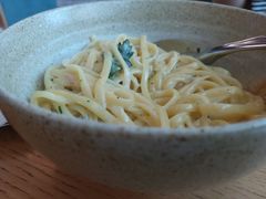 奶油培根半熟蛋意面-EN SPACE恩空间