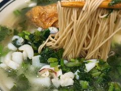 青咸菜目鱼汤面-老地方面馆(思南路店)