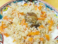 新疆抓饭-新疆巴州金丝特餐厅(大钟寺店)