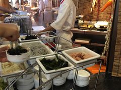 自助取餐区-汇泉王朝大饭店-旋转餐厅(南海路店)