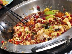 锦翔炝锅黑鱼-清真·锦翔炝锅鱼(明德门店)