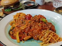 金枪鱼辣番茄奶油天使面-魏斯理汉堡(西安沣东吾悦店)