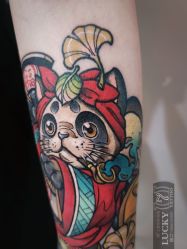 -幸运7纹身刺青Lucky7tattoo