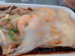 冬菇韭黄鲜虾牛肉肠粉-穗银肠粉店(东川路店)