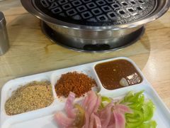 自助蘸料-霸腹烤肉(厦门柚子番店)