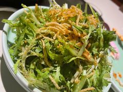 茶馓拌苦菊-淀里船宴(卓达店)