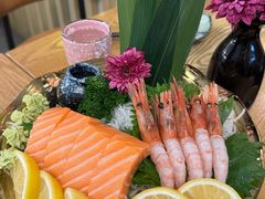 三文鱼刺身厚切-米禾良日料(人民广场店)