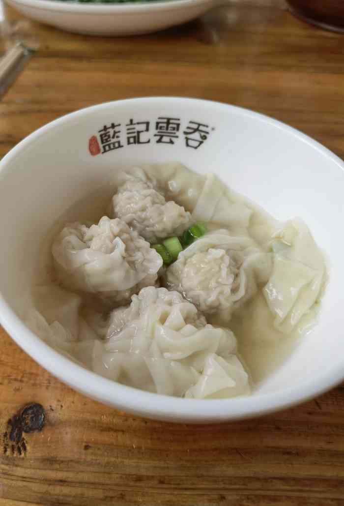 蓝记云吞-"朋友介绍过来,增城正果当地老字号.位置算.