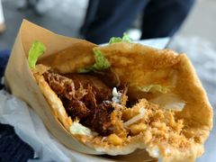 -小红车炸蛋葱油饼