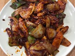 辣炒鱿鱼-贤花饭店(城阳店)