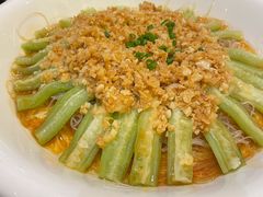 蒜蓉粉丝蒸丝瓜-勺园中餐厅
