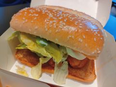 新奥尔良烤鸡腿堡-肯德基(芳和店)
