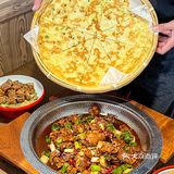青岛这家人均40炒鸡绝了[流泪]灵魂现烙大饼香香