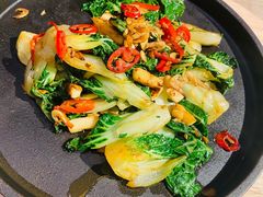 焗锅气奶白菜-小大董·烤鸭(凤凰汇店)