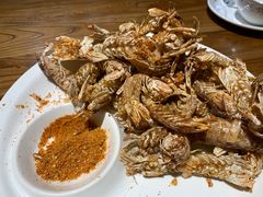 -东来菜馆•手抓海鲜家常菜•海鲜锅贴(鸽子窝店)