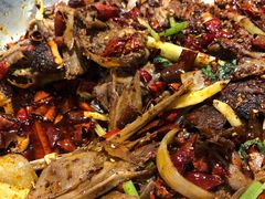 主打的干锅鸭头-安诚居干锅鸭头(八角店)