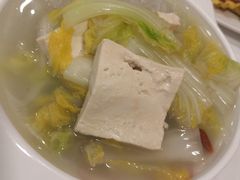 上汤娃娃菜炖豆腐-嘉和一品粥(政府街店)