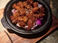 蒜香蜜汁排骨-绿茶餐厅(广州天河城店)