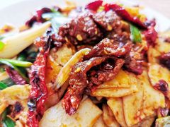 -明记汤揪片子炒面(红山市场特色美食街店)