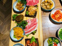 -明洞阿姨·韩式酱蟹烤肉·创意料理(三元桥店)