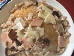 锅巴肉片-北大地皖峰饭馆