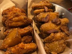 炸鸡翅一半一半-富乐满韩国正宗炸鸡韩国料理(虹泉路店)