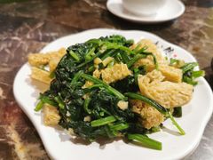 面筋拌菠菜-燕青小馆(东园大厦店)