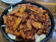 铁板酱香茄子-京天红酒家(虎坊路店)
